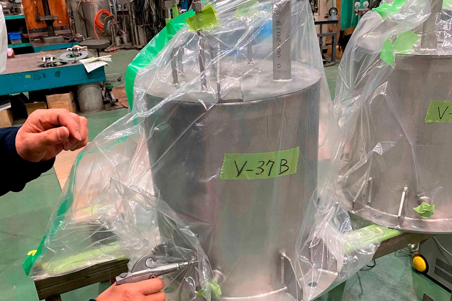 ヘリウムリーク試験